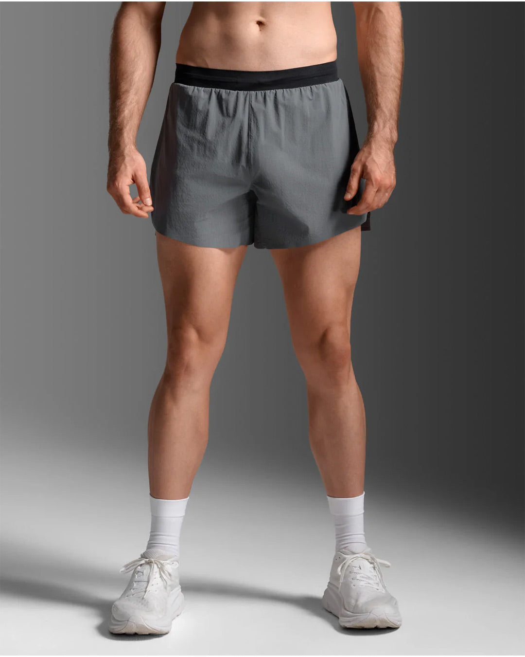 2XU Men's Light Speed Stash 5inch Shorts - Turbulence/Black Reflective