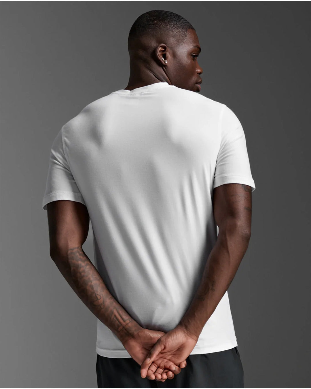 2XU Men's Signature Soft Jersey Tee - White/White
