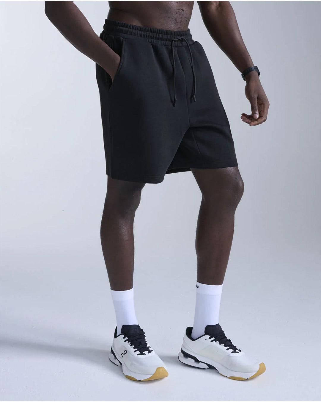 2XU Men's Commute Smooth Spacer Shorts - Black/Black