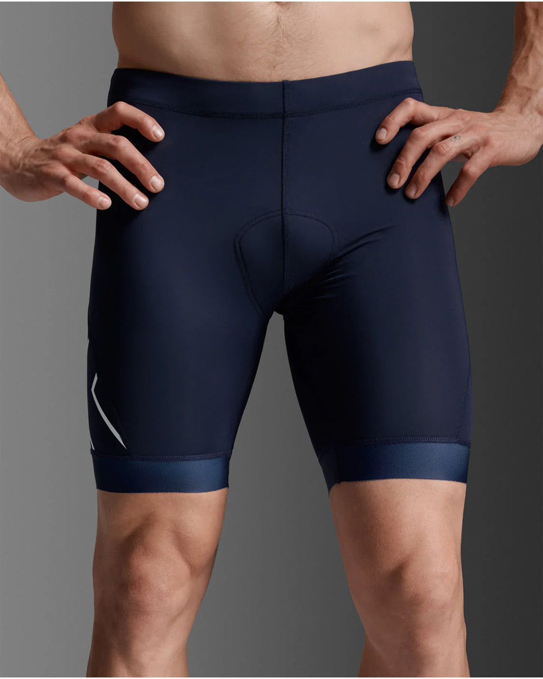 2XU Men's Core Tri 8inch Shorts - Midnight/White – Key Power
