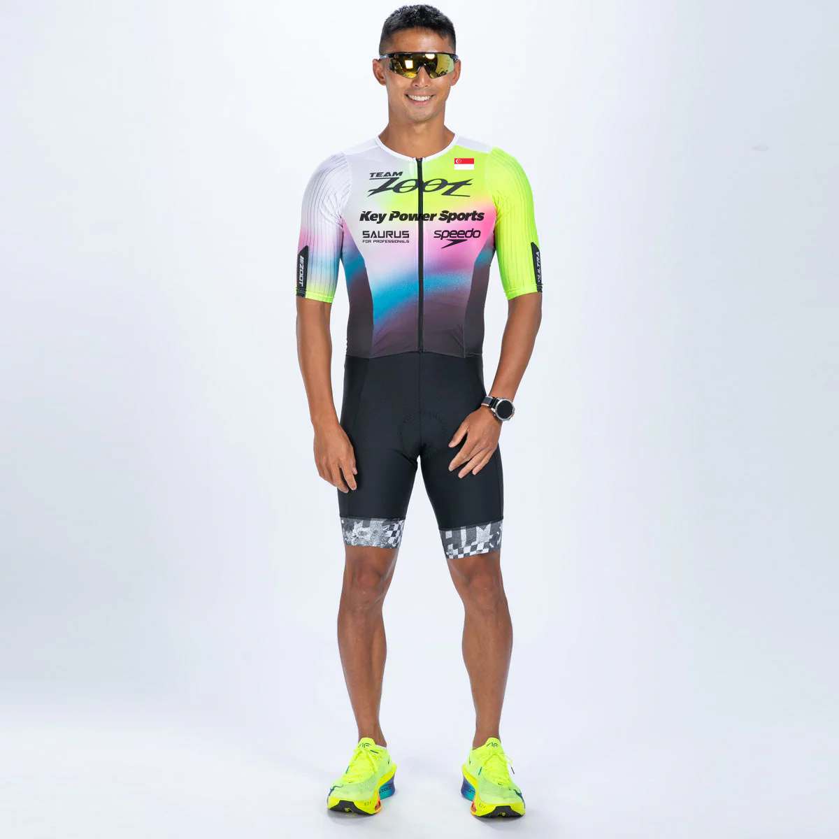 Zoot Men's Ultra Tri P1 Racesuit Shield - Team Zoot 2026