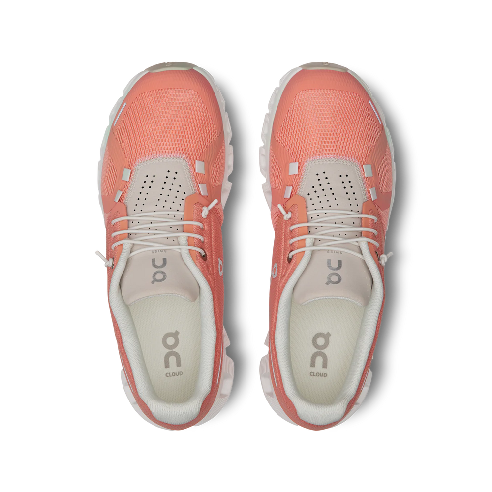 ON Women's Cloud 5 - Flamingo/Pearl