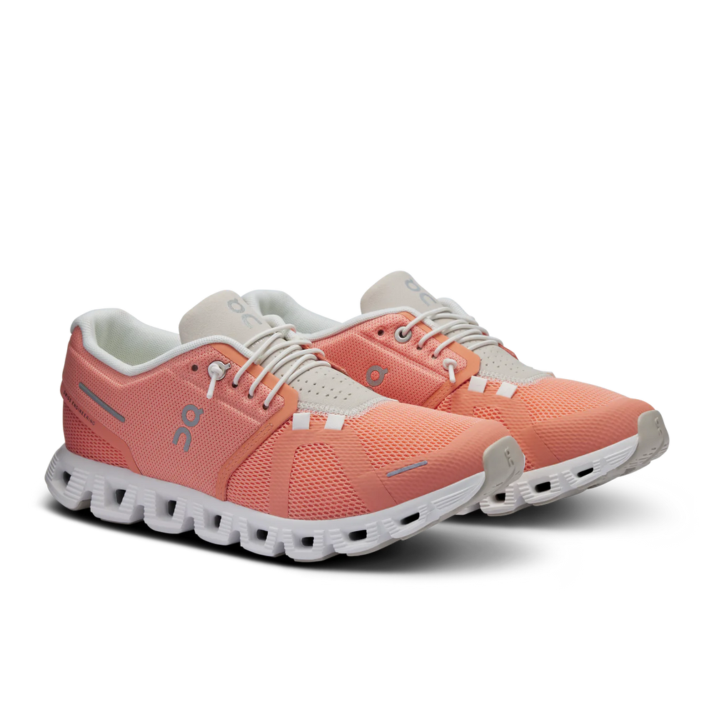 ON Women's Cloud 5 - Flamingo/Pearl