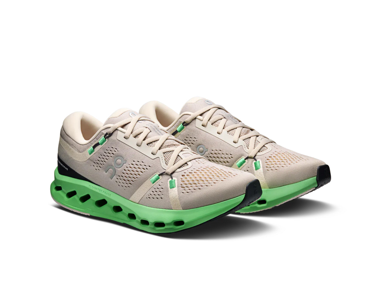 ON Men's Cloudsurfer 2 - Truffle/Honeydew – Key Power Sports Singapore