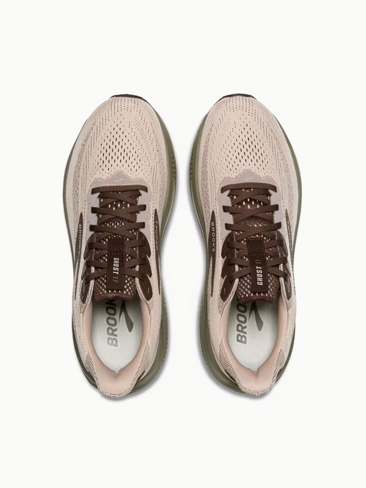 Brooks Men's Ghost 17 - Chateau Gray/Brown/Olive