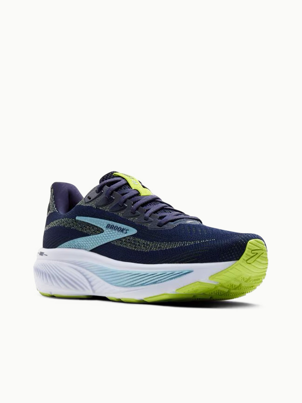 Brooks Men's Ghost 17 - Peacoat/Lime/Blue