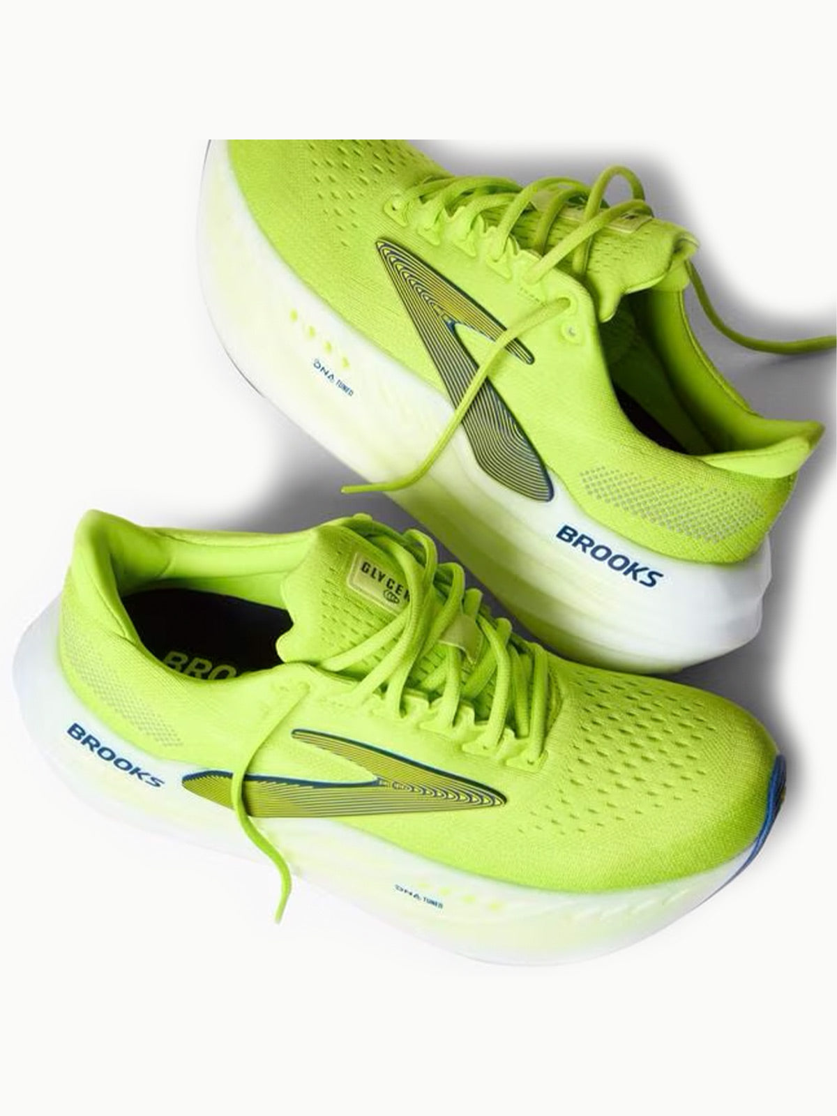 Brooks Men's Glycerin Max - Lime/Navy Peony/White