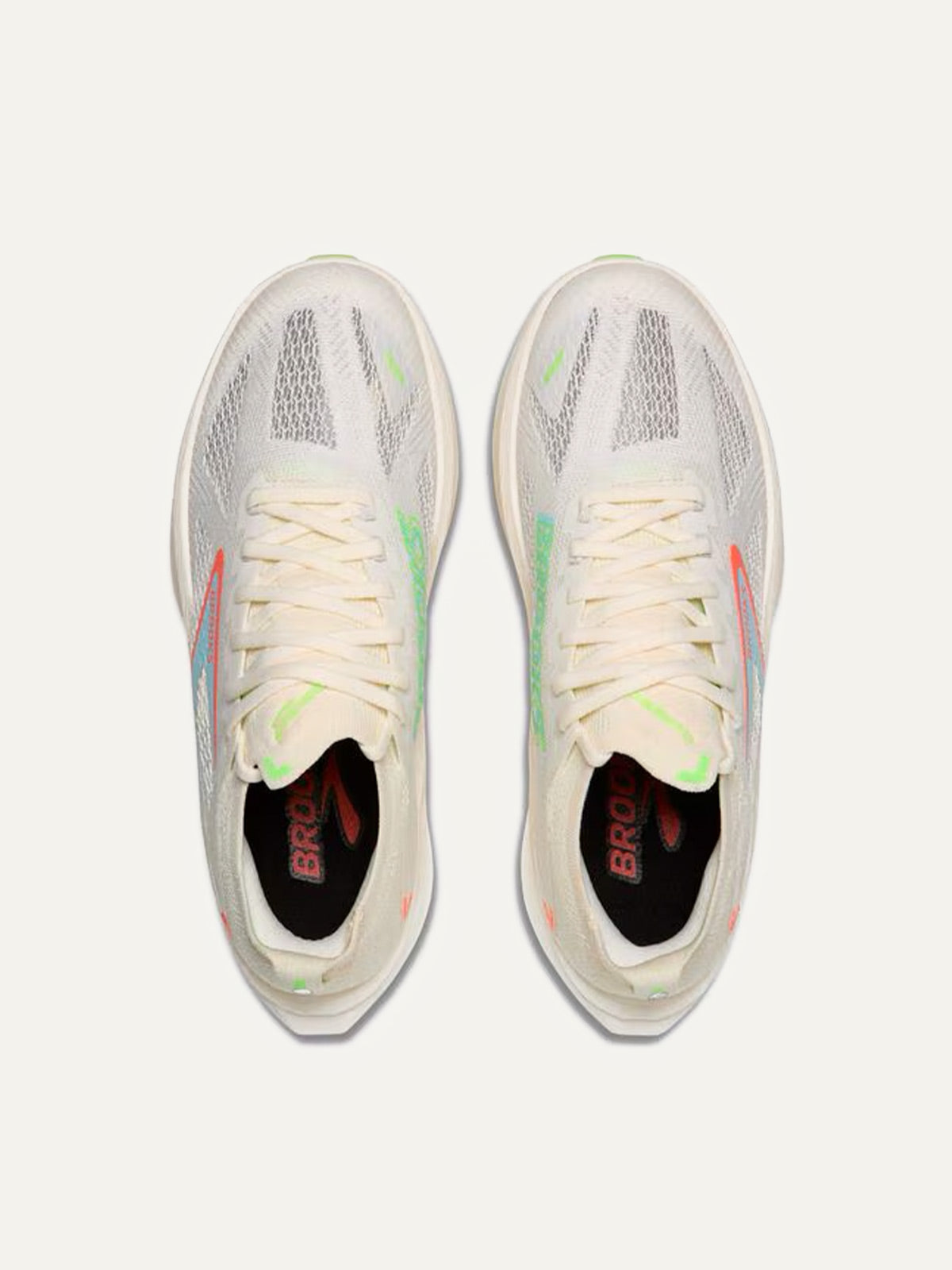 Brooks Men's Hyperion Max 3 - Coconut/Green Gecko/Pink Clay – Key
