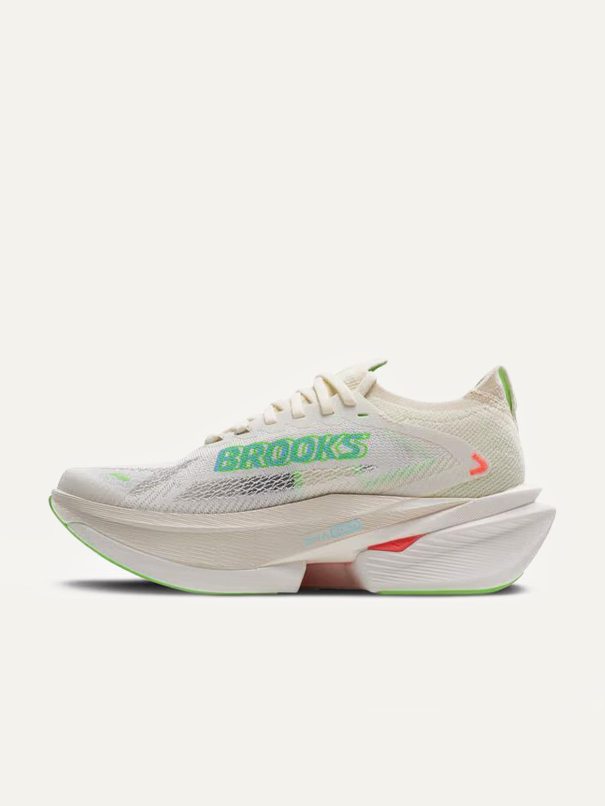 Brooks Men's Hyperion Max 3 - Coconut/Green Gecko/Pink Clay – Key