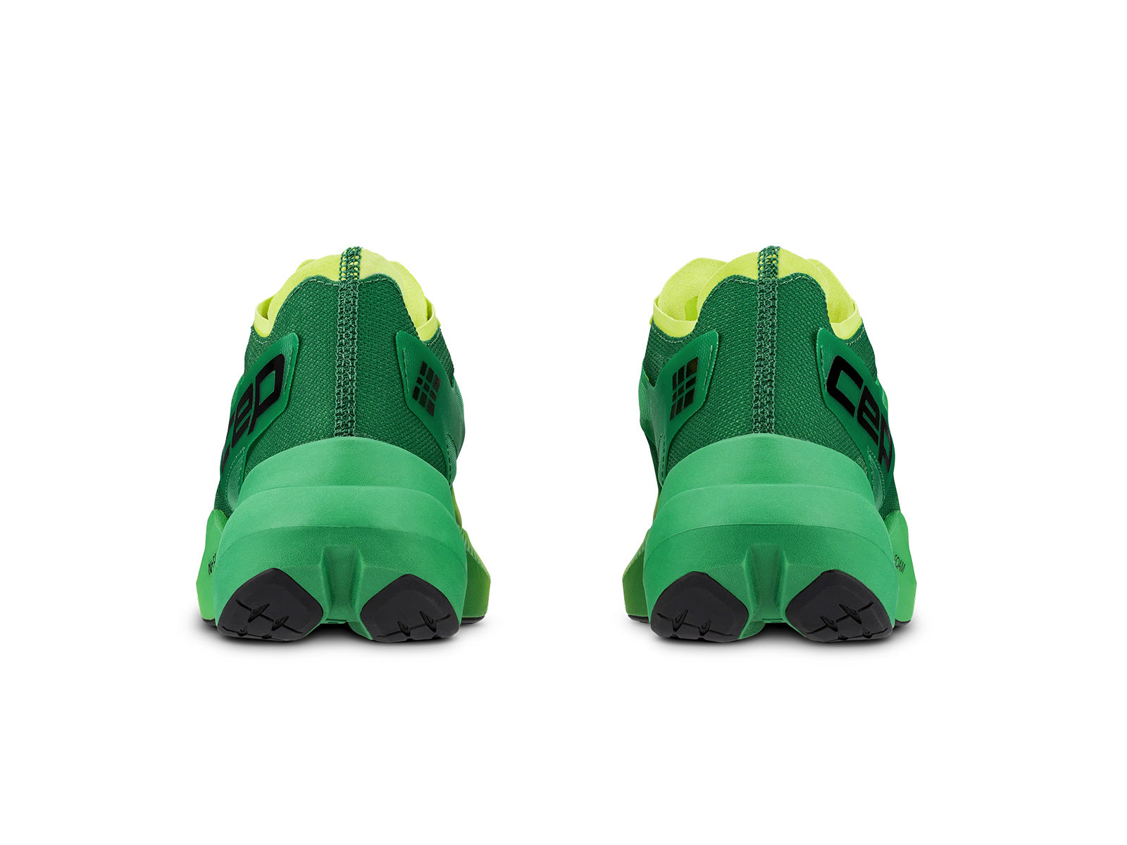 CEP Men's Pro Run Omnispeed Bowtech - Green/Lime Fade