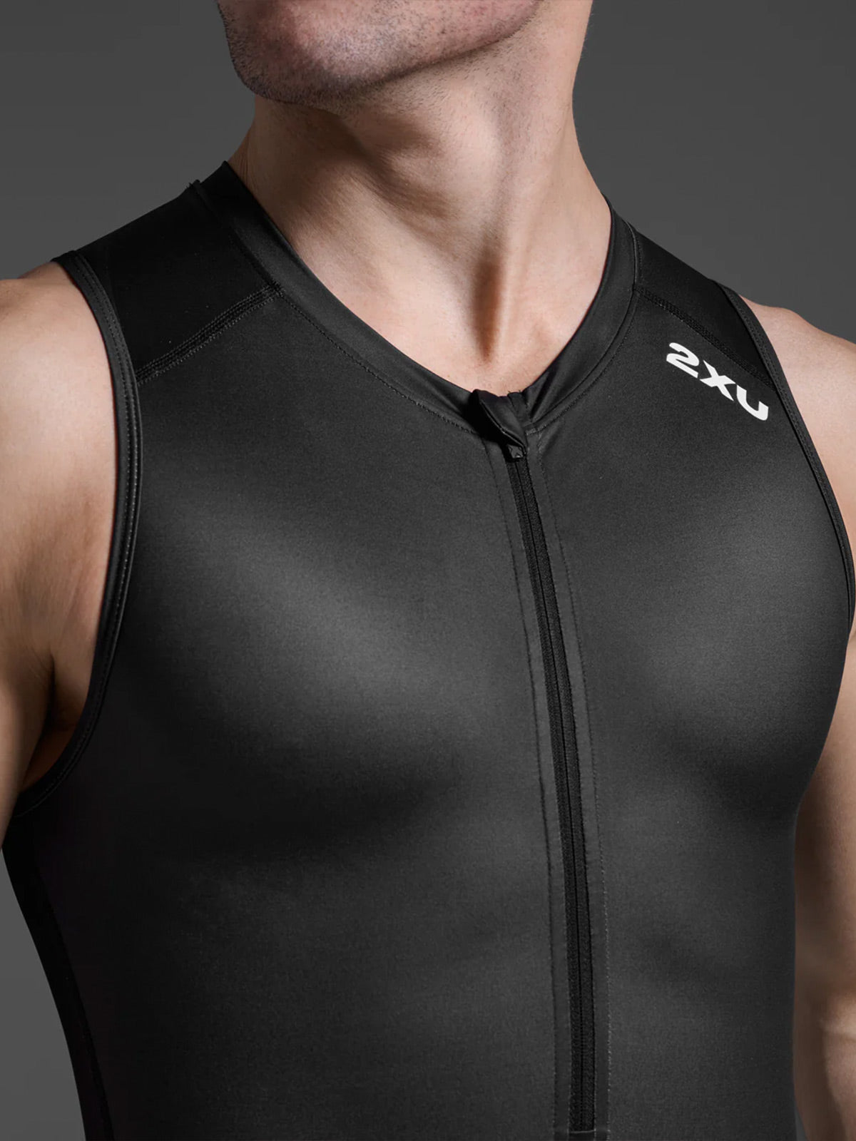 2XU Men's Core Trisuit - Black/White