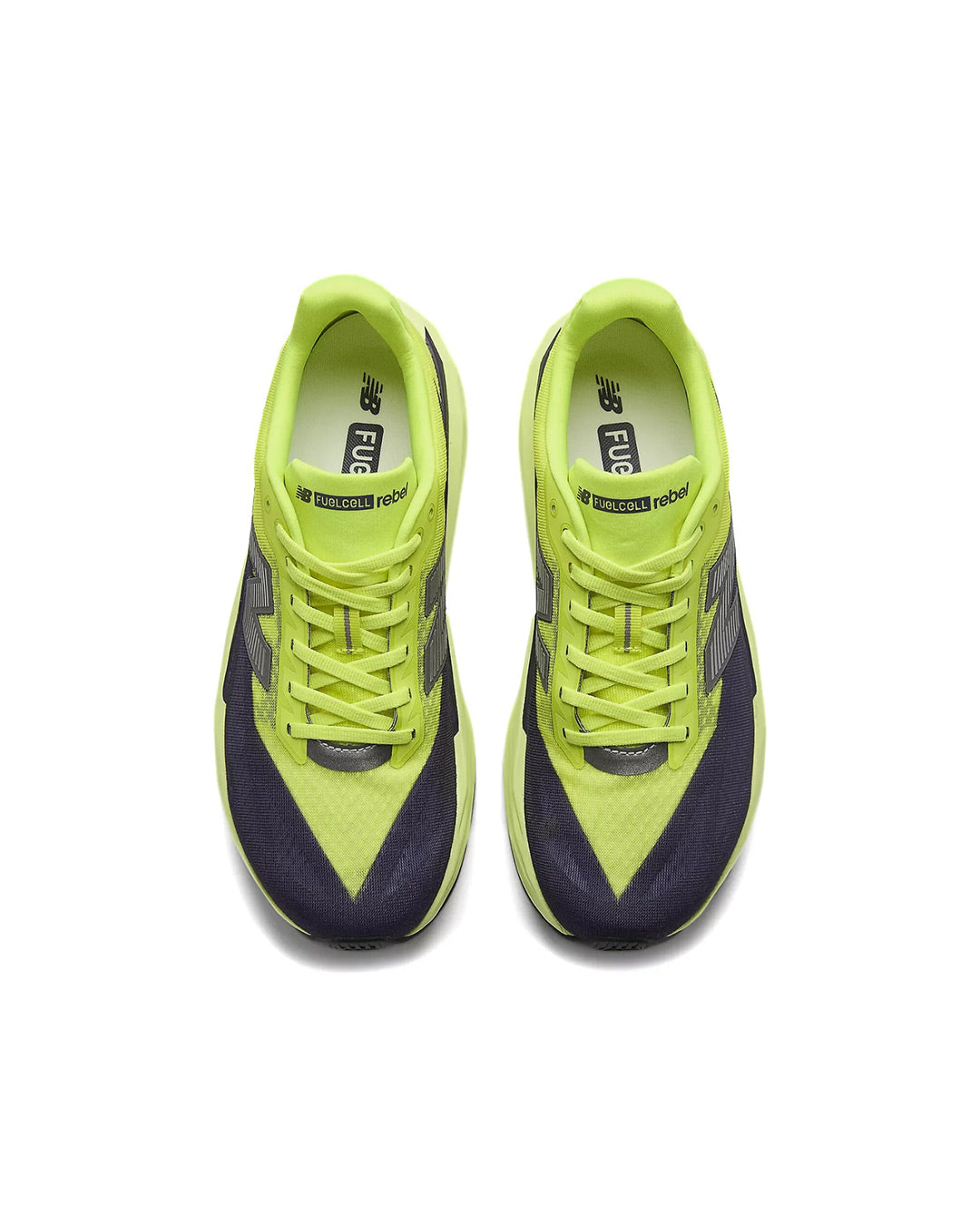 New Balance Men's FuelCell Rebel v5 - Alkaline Green/Boysenberry/Dark Silver Metallic