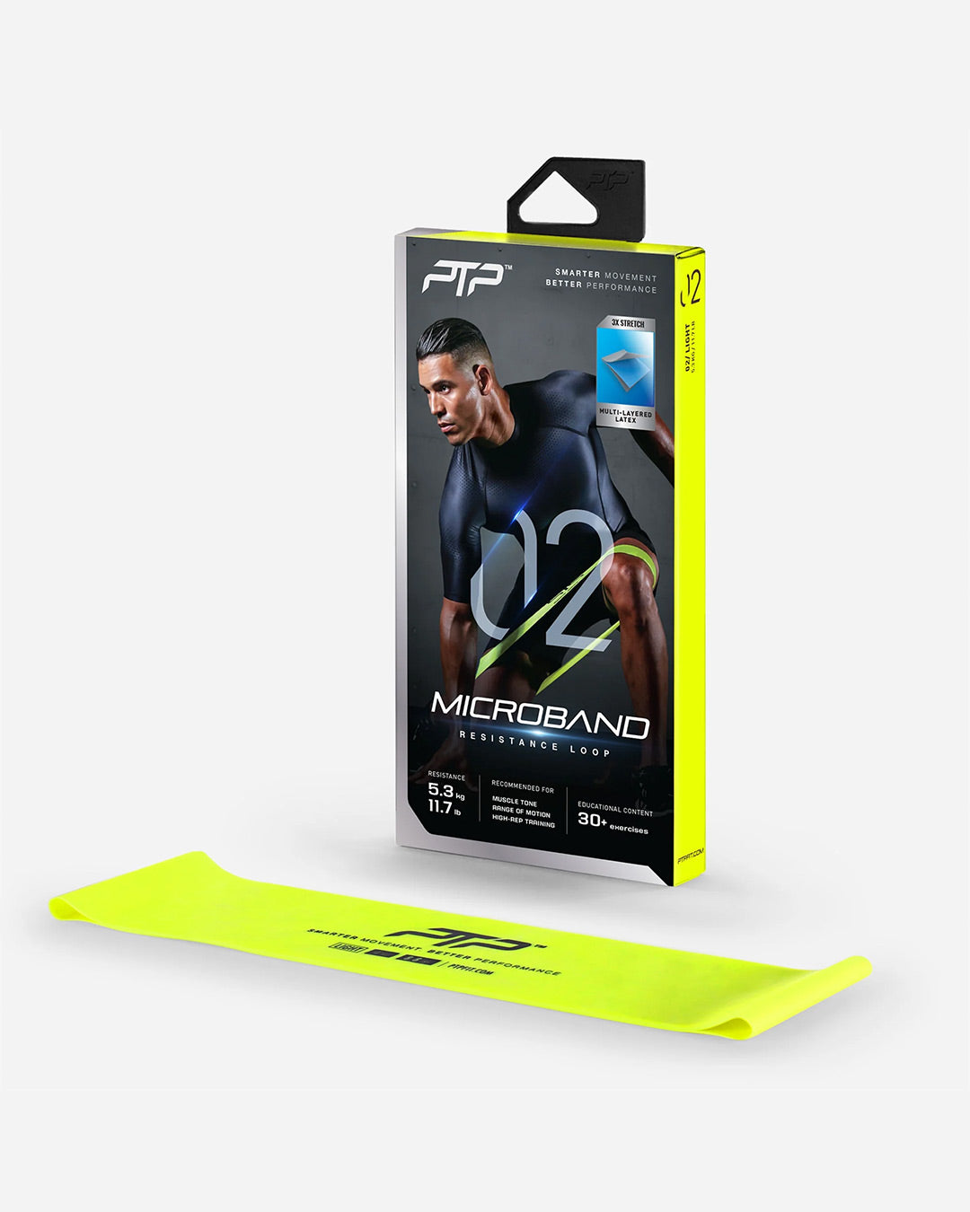 PTP MICRO2 Microband (4-12kgs) Light - Lime