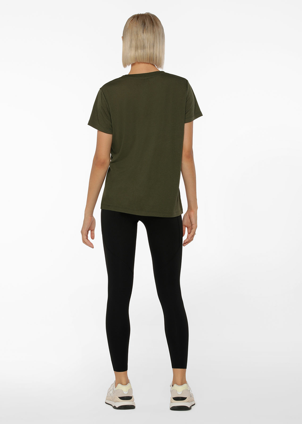 Lorna Jane Lotus T-Shirt - Agave Green