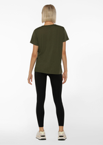 Lorna Jane Lotus T-Shirt - Agave Green