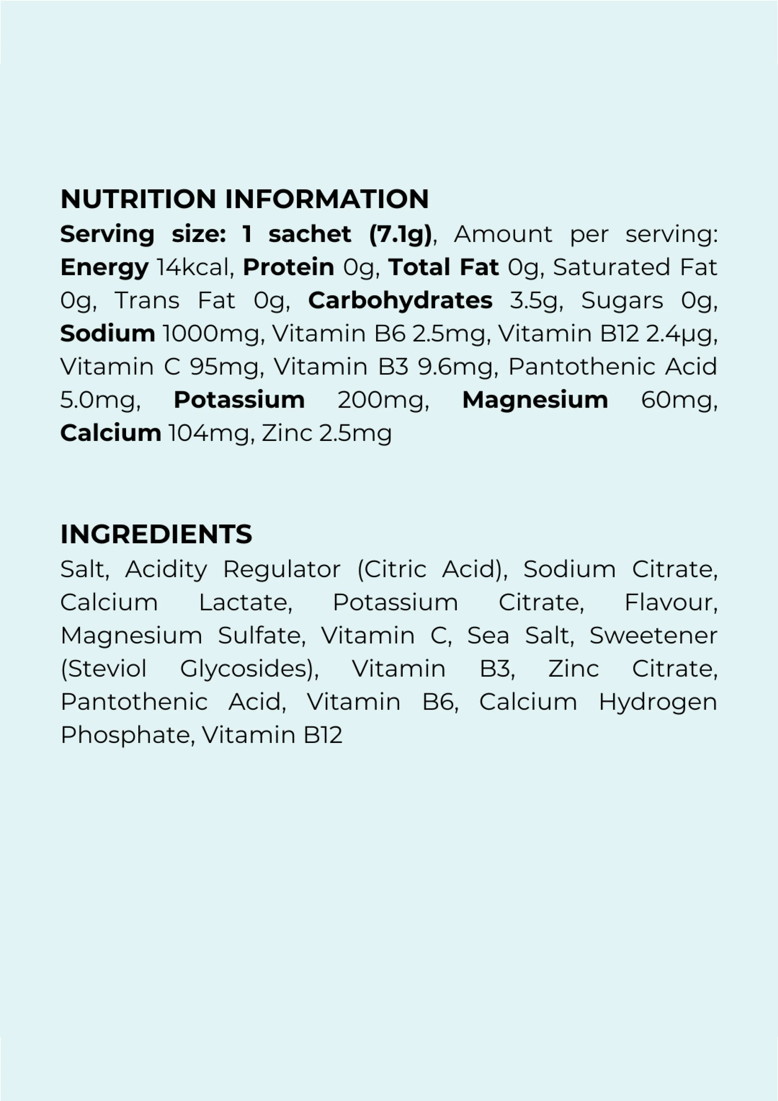 SUPERnatural+ SUPERsalty Electrolyte 85.2g - 12 Packs Mixed