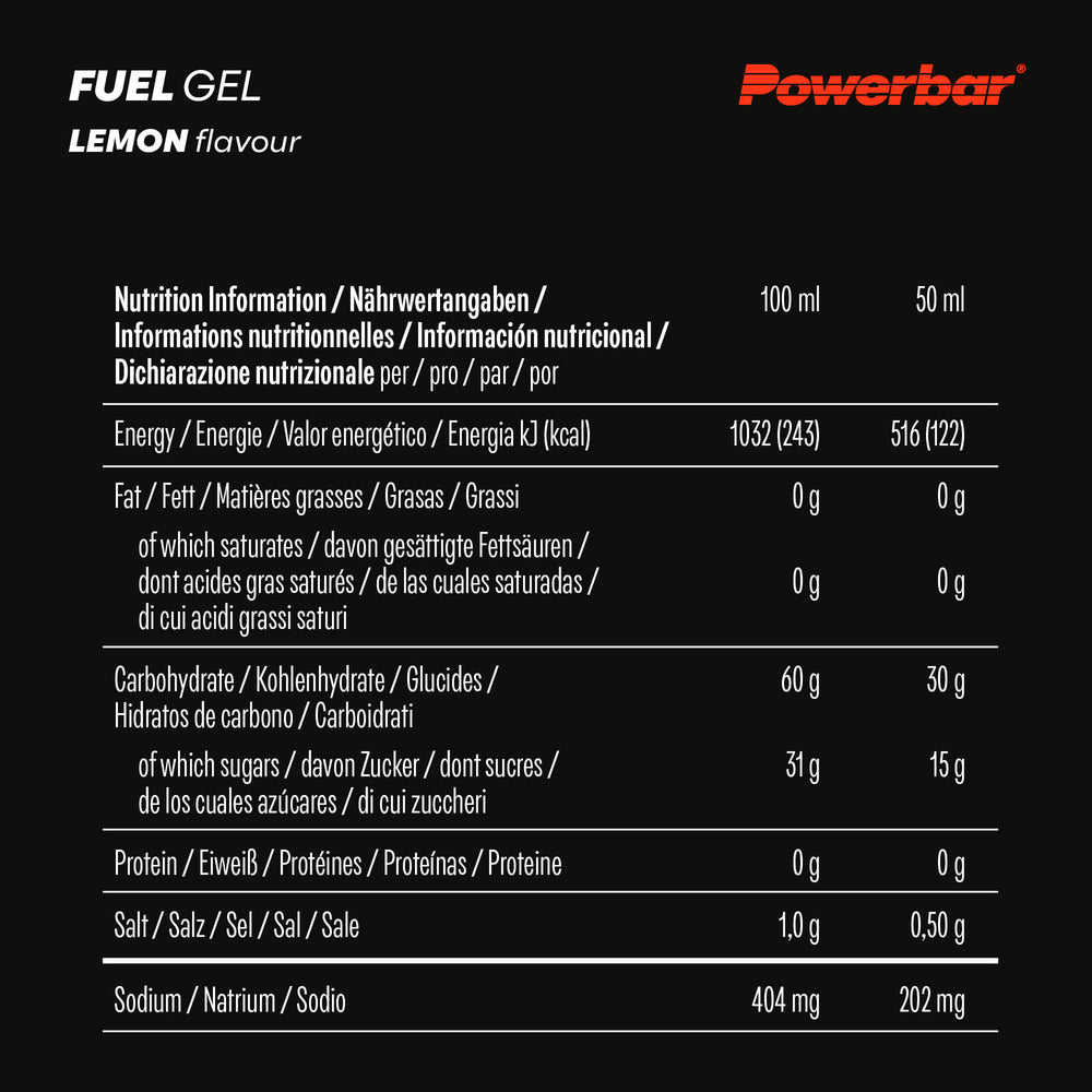 PowerBar Fuel Gel 30 50ml - Lemon