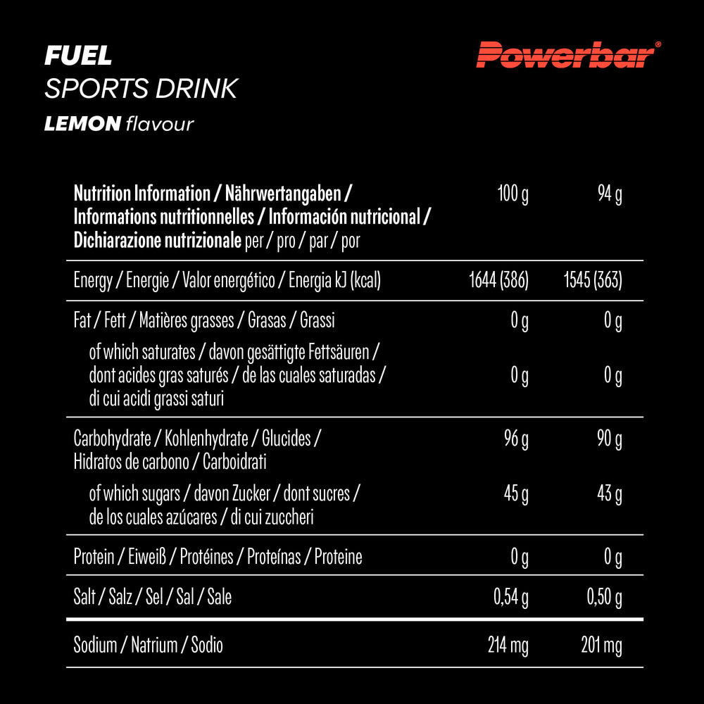 PowerBar Fuel 90 Sport Drink 94g - Lemon