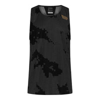 Pressio Men's Run Elite Singlet - CAM/BLK