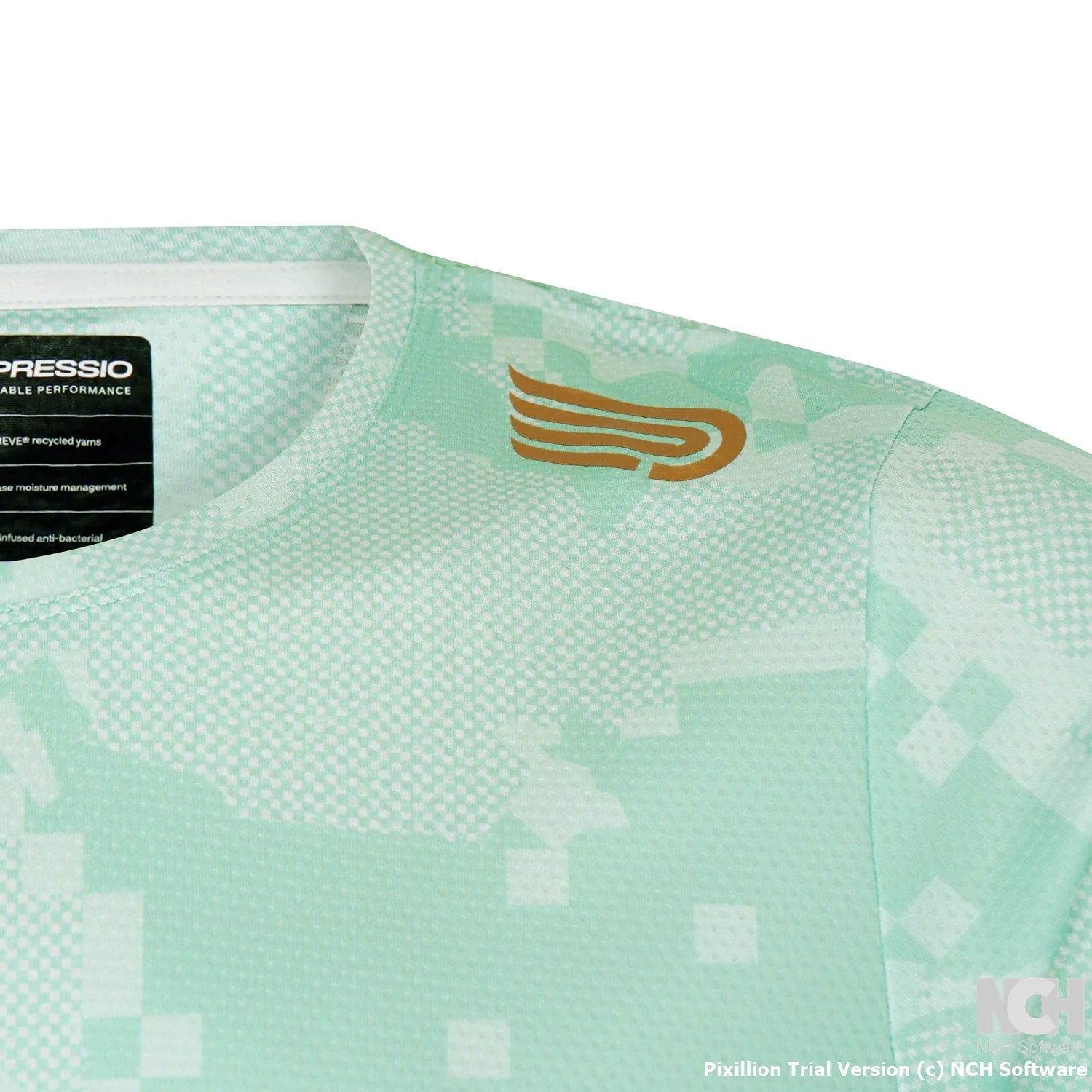 Pressio Men's Run Elite S/S Top - CAM/MNT