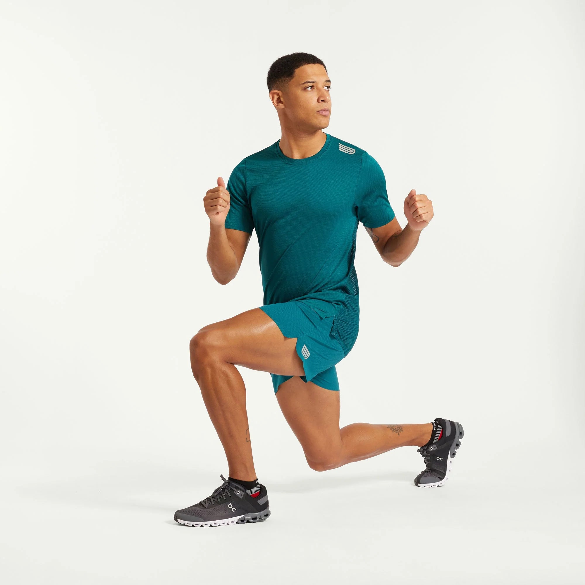 Pressio Men’s Run Elite Short Sleeve Top - SPR/SLV