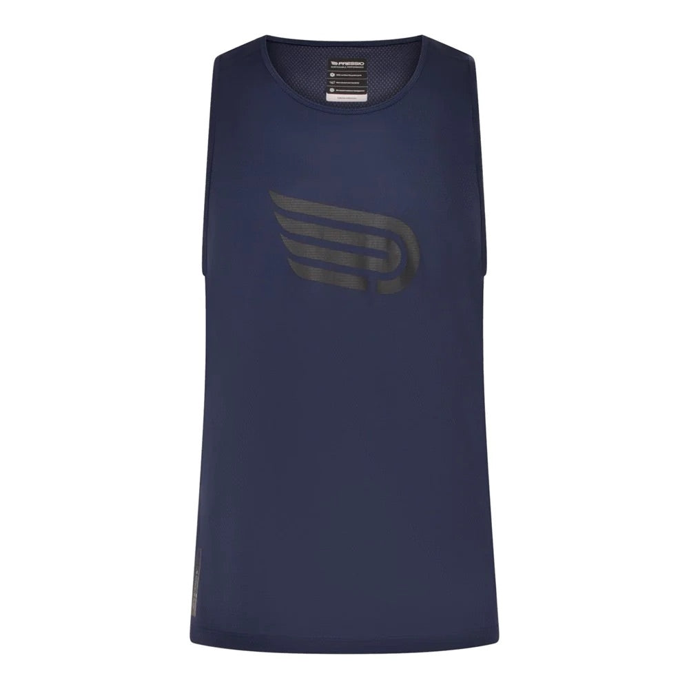 Pressio Men's Perform Singlet - Nvy/Mat