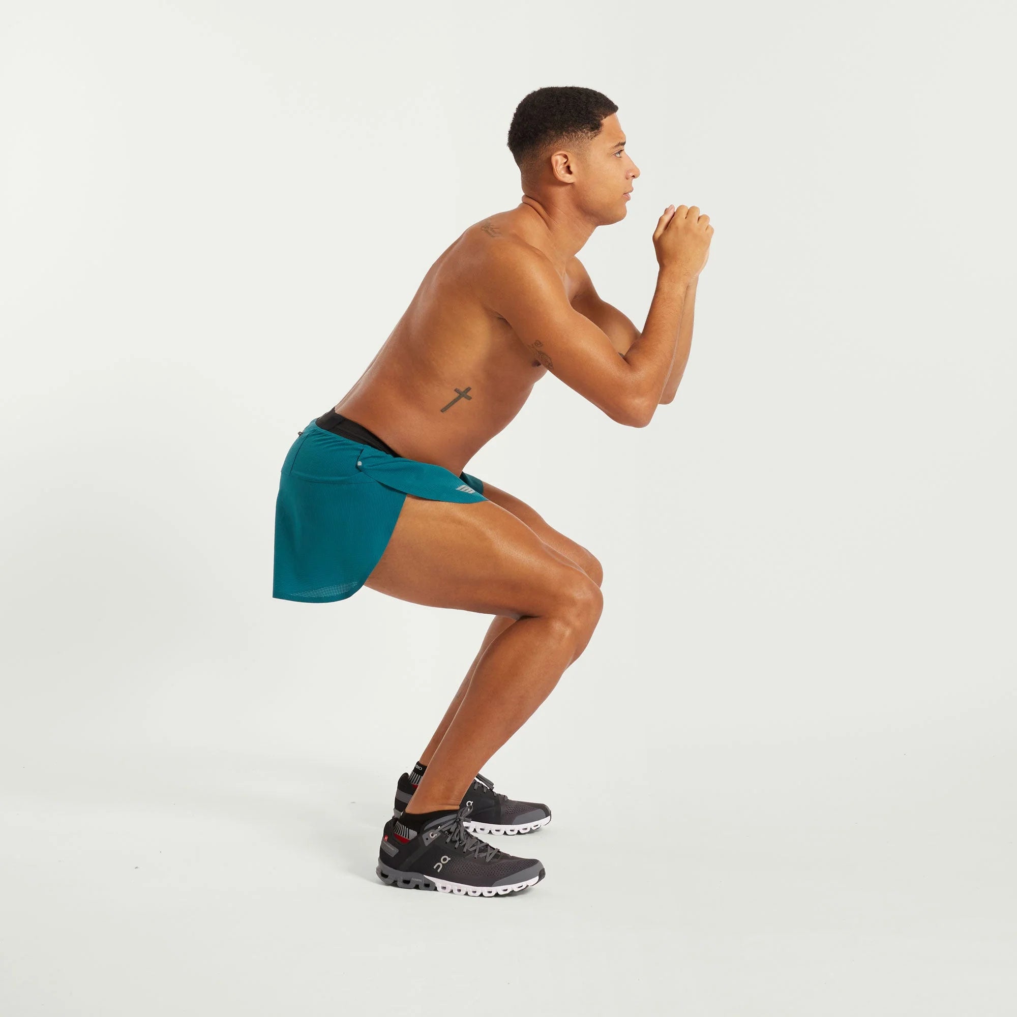 Pressio Men’s Run Elite 3’ Short - SPR/SLV
