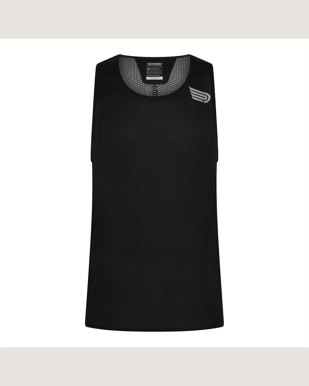 Pressio Men's Elite Singlet - Black