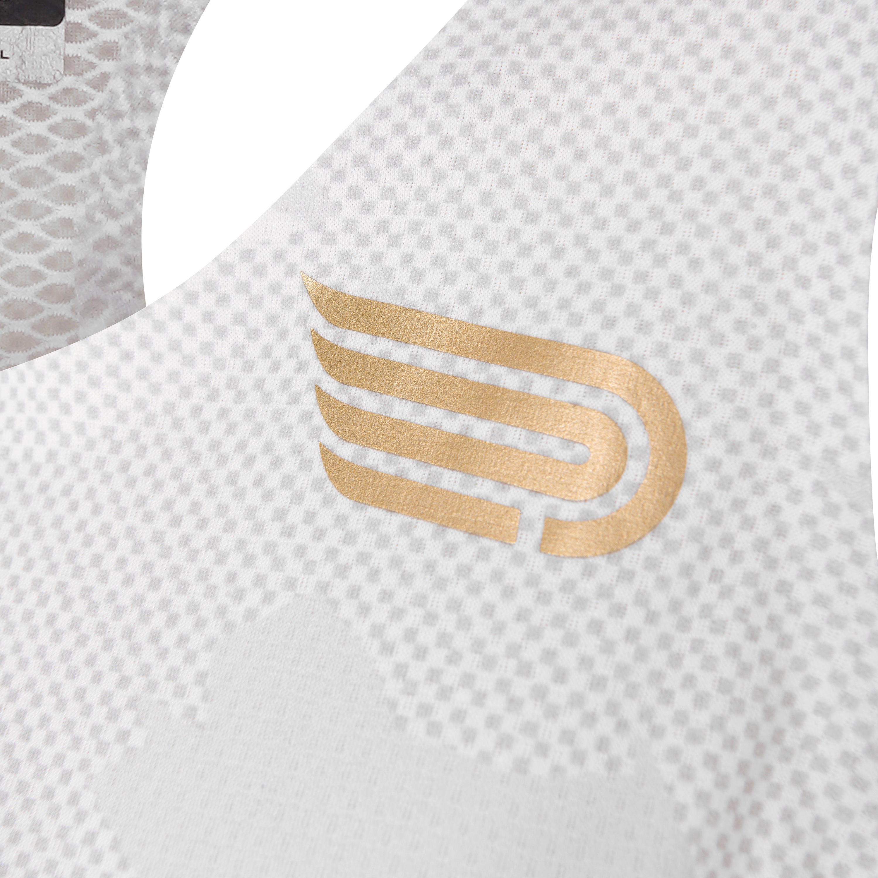 Pressio Women’s Run Elite Singlet - CAM/WHT