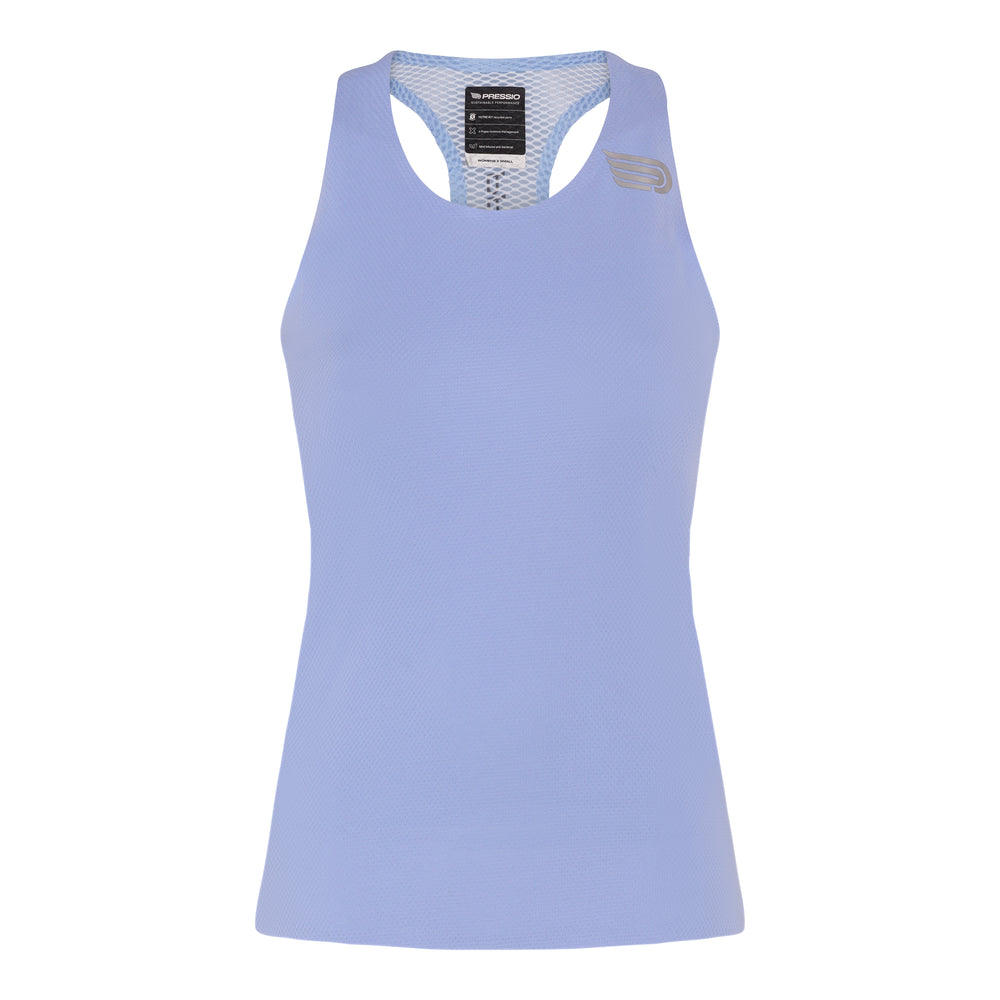 Pressio Women’s Run Elite Singlet - CBL/SLV