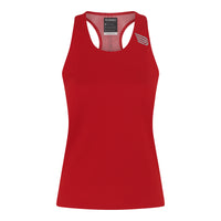 Pressio Women’s Run Elite Singlet - FRD/SLV