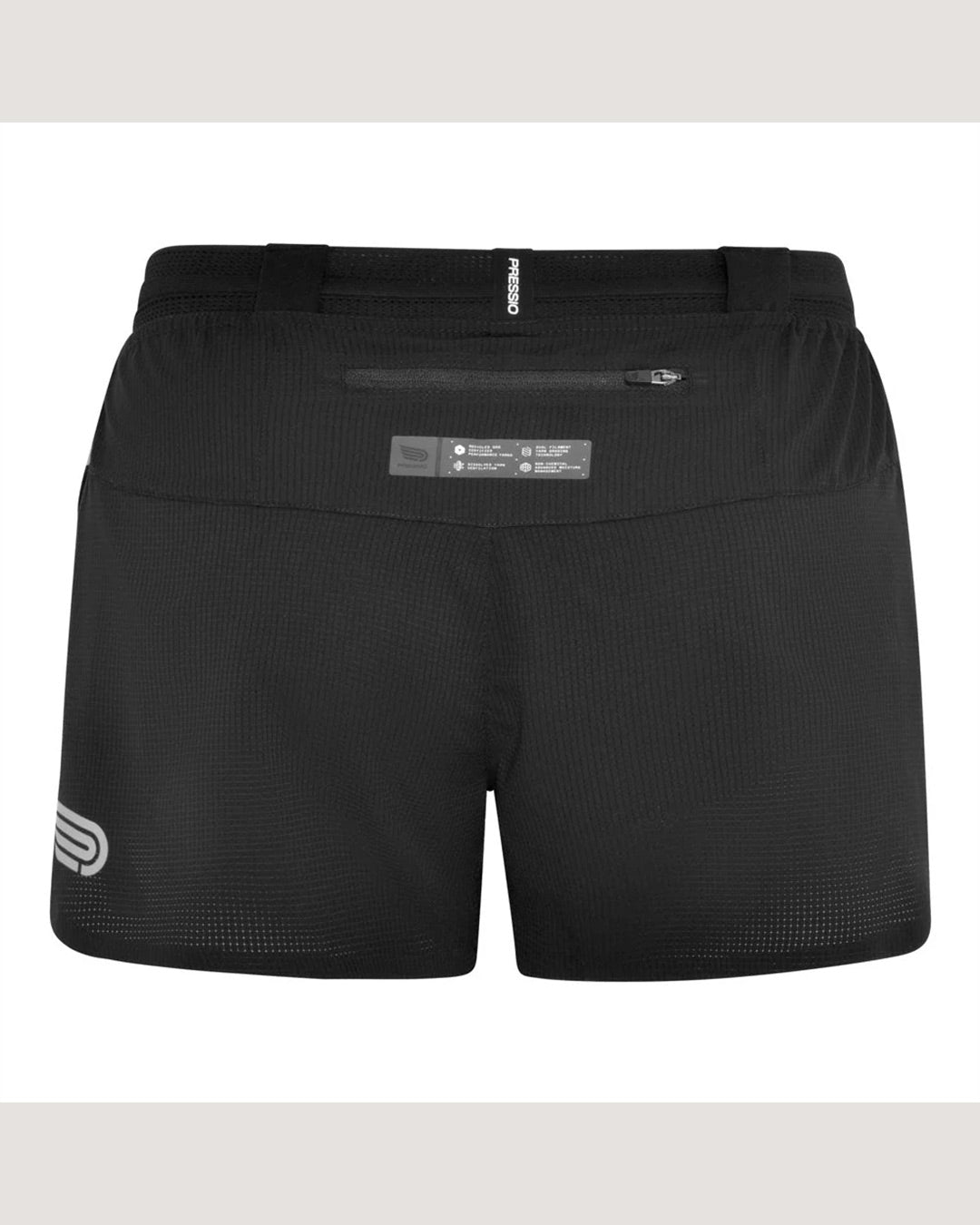 Pressio Women's Elite 3" Short - Black