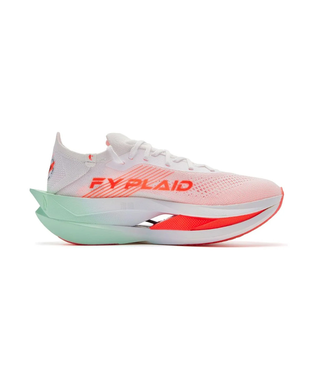 Qiaodan Women's FeiYing Plaid 3.0 - Pure White/Vibrant Orange [Pre-Order]