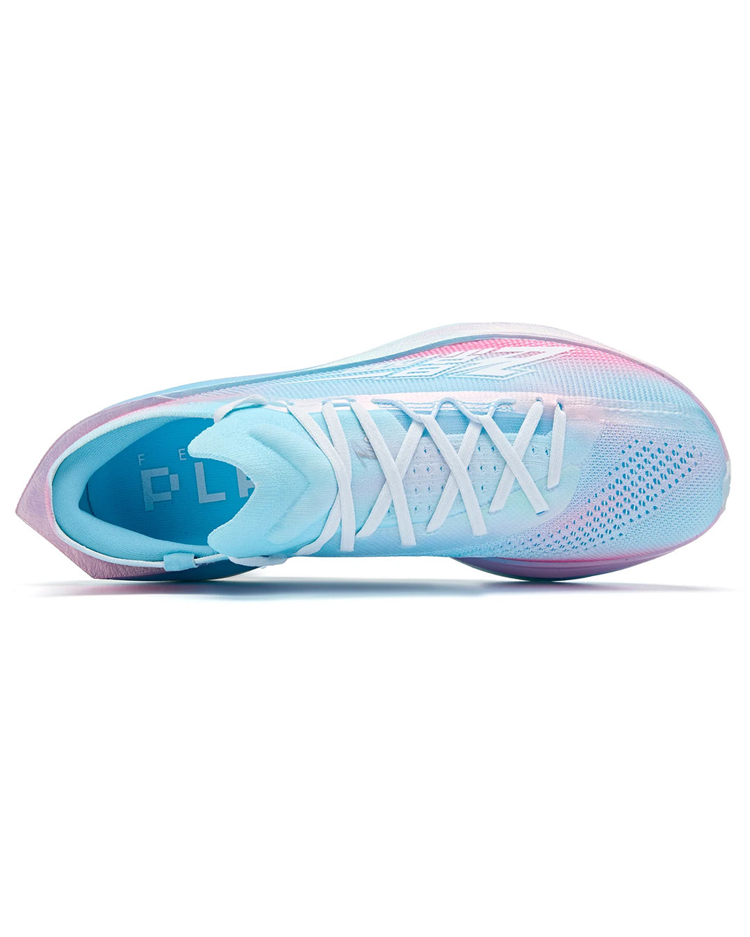 Qiaodan Men's FeiYing Plaid 3.0 - Swirling Cloudy Blue/Electro Pink