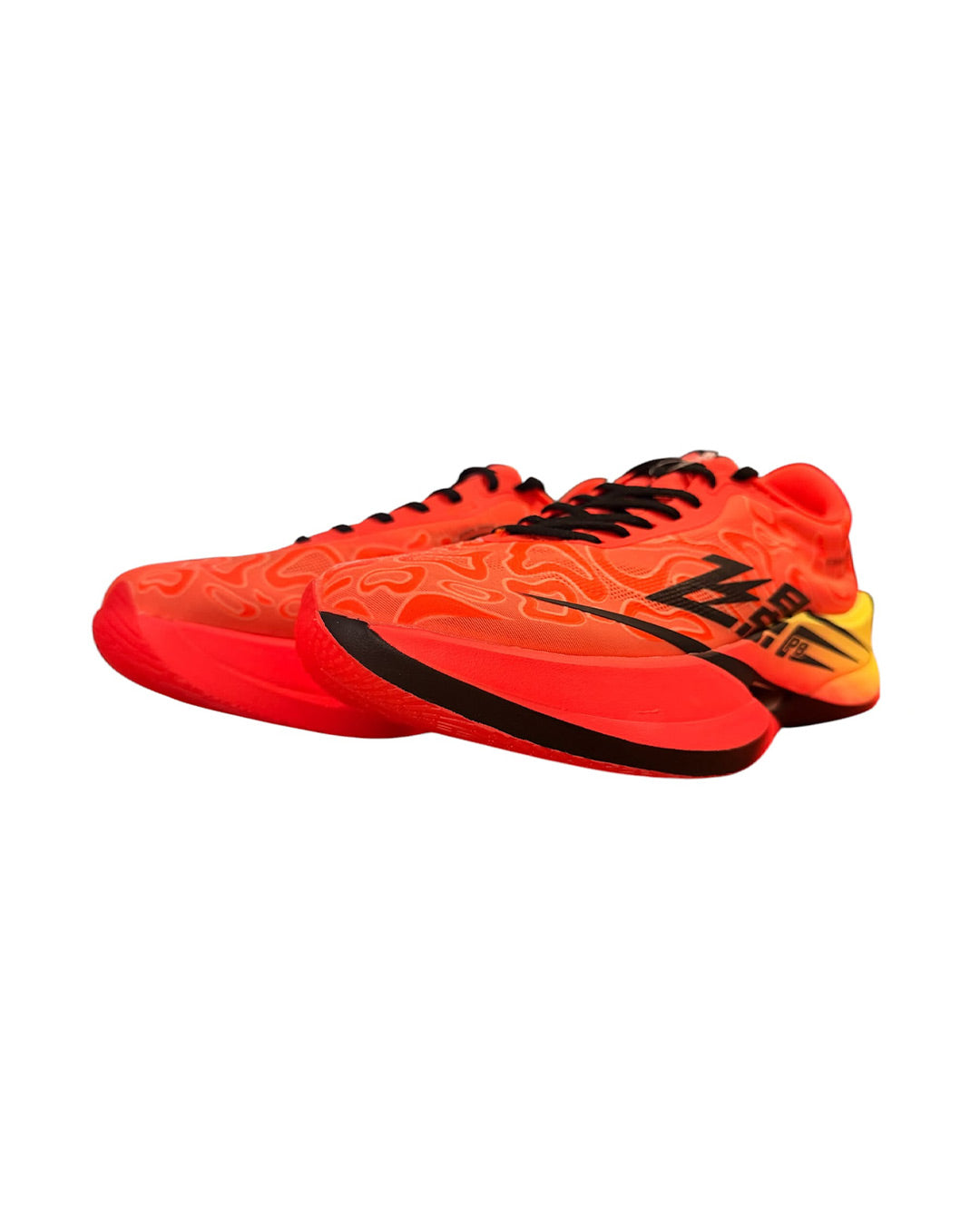 Qiaodan Men's FeiYing PB 6.0 - Vibrant Orange/Black