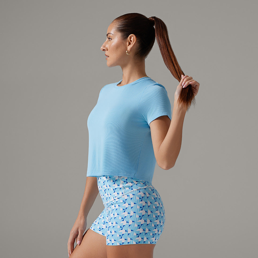 TAVI Ribbed Tee - Surf