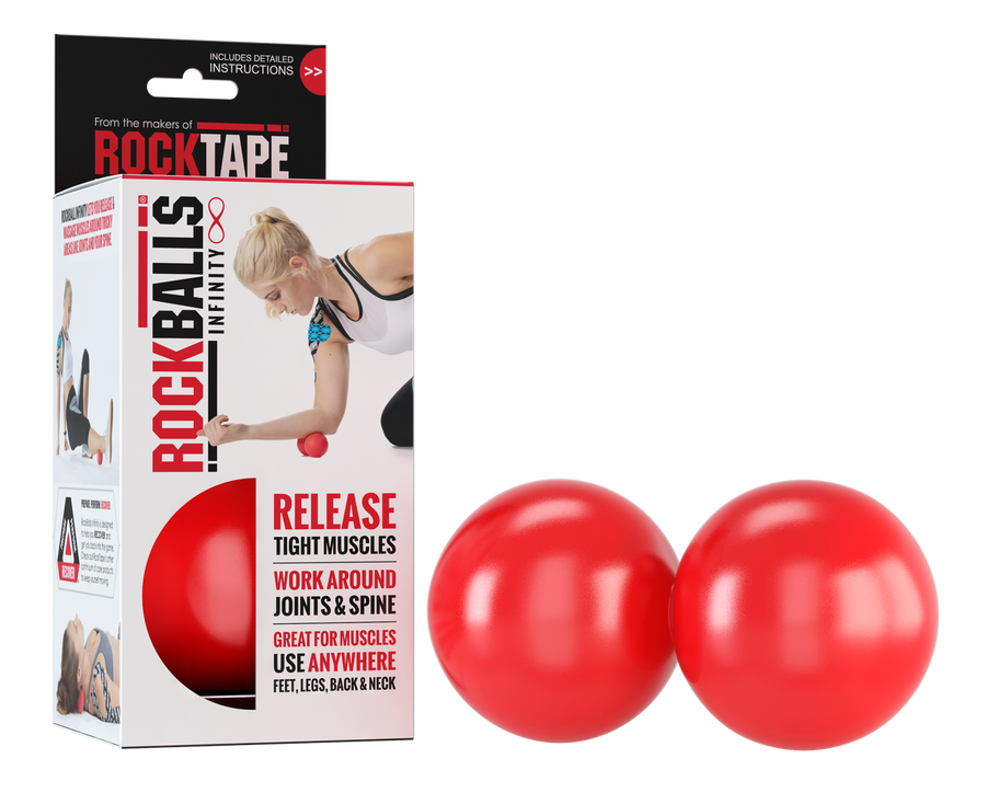 Rocktape Rock Ball Infinity - Red