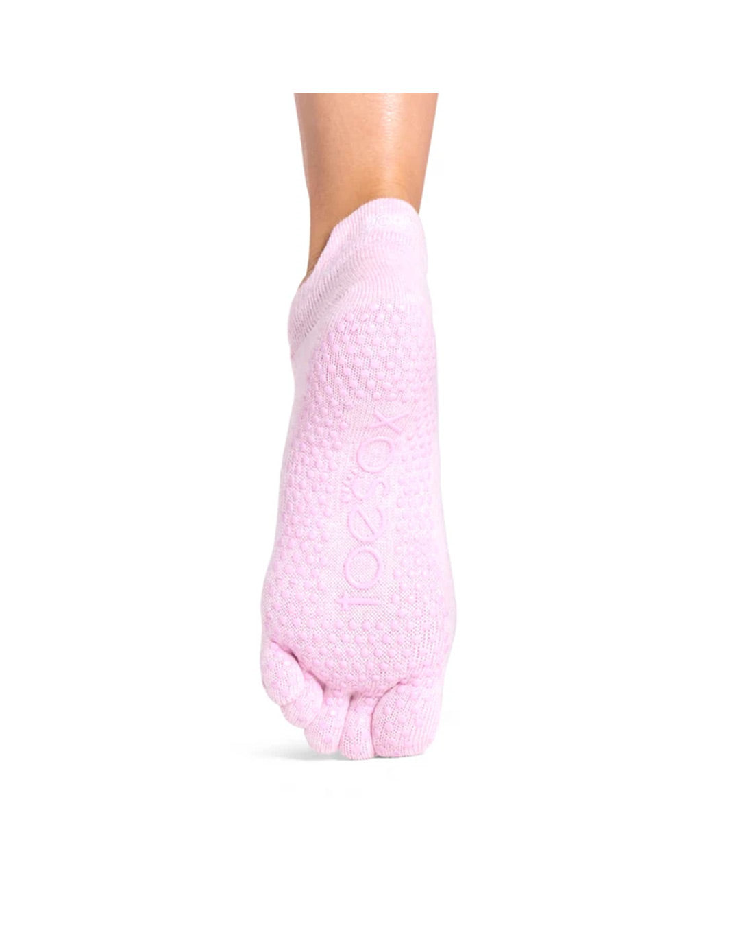 TOESOX Grip Full Toe Bellarina - Rosy Melange