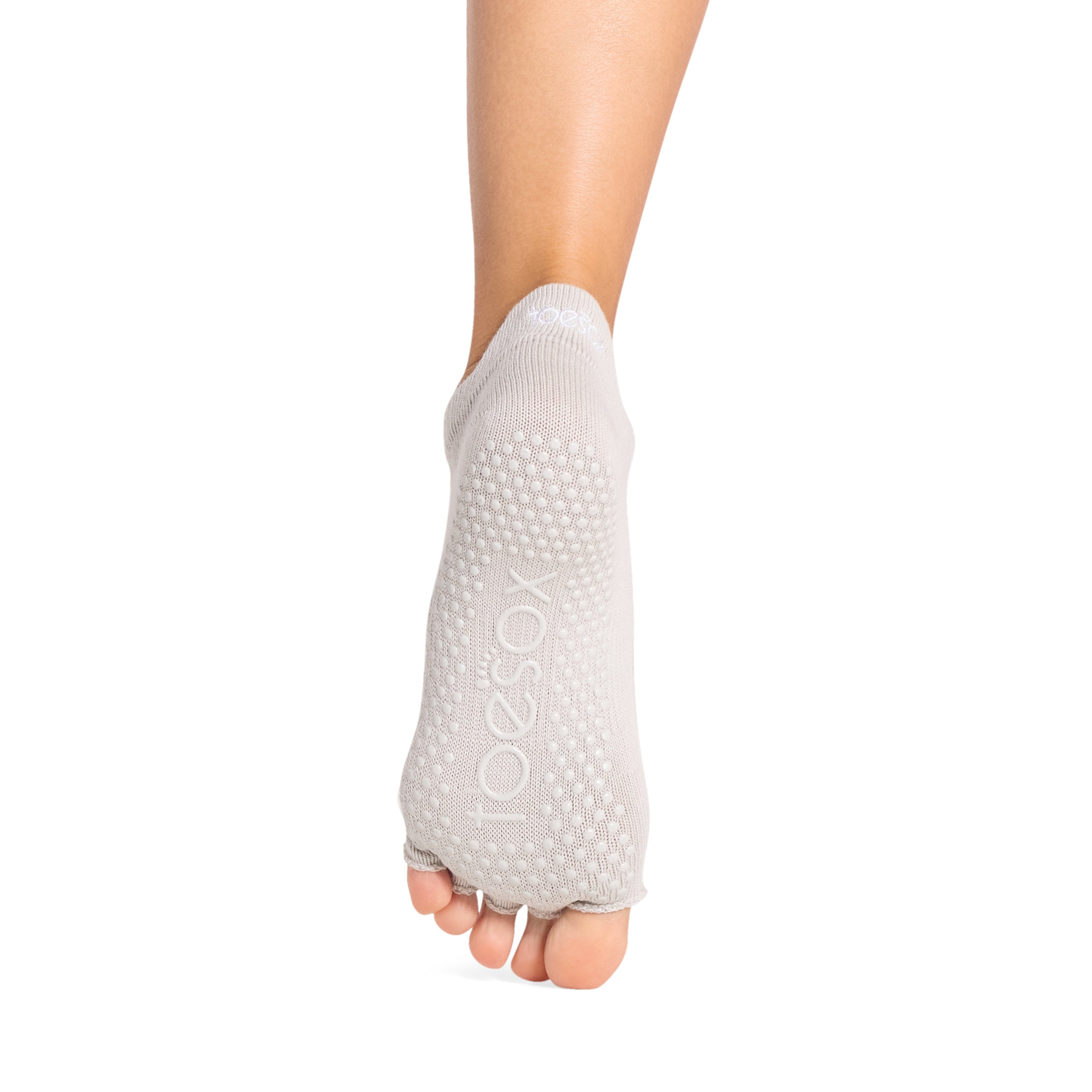 TOESOX Grip Half Toe Bellarina - Dove