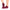 TOESOX Grip Full Toe Low Rise - Merlot