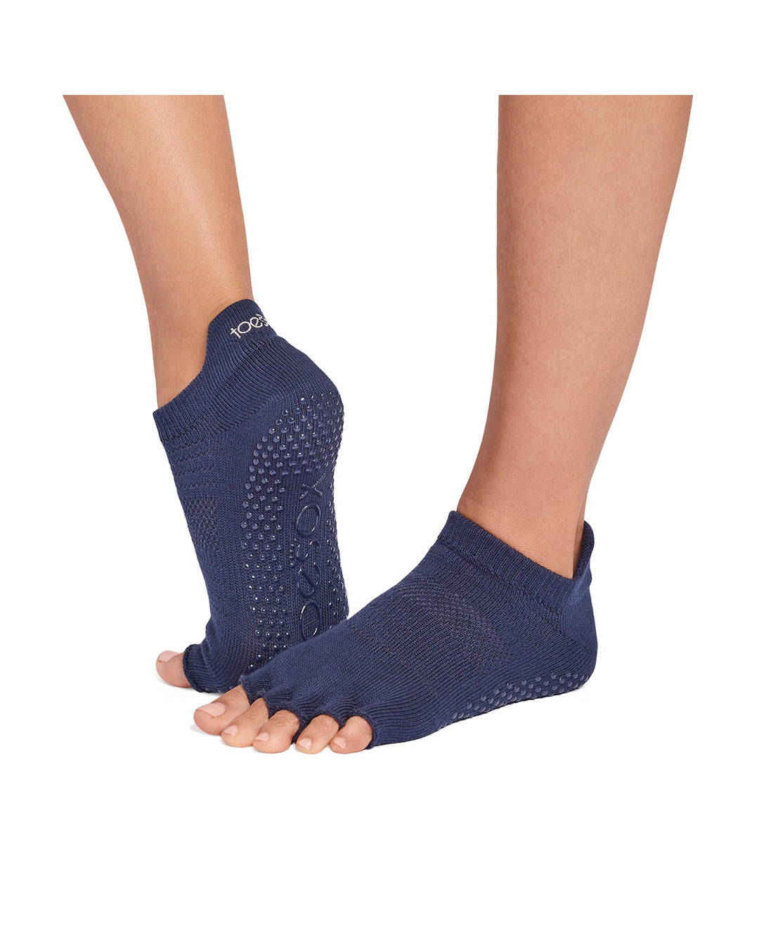 TOESOX Grip Half Toe Low Rise - Soul Blue