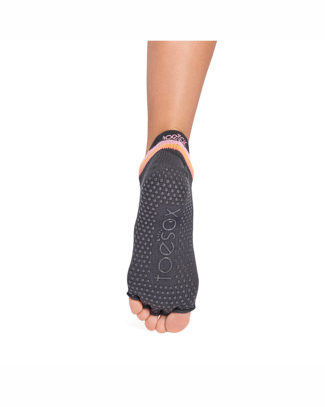 TOESOX Grip Half Toe Low Rise - Summer Sun Pilates