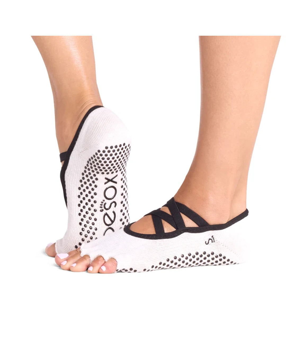 TOESOX Grip Half Toe Elle - Sandy