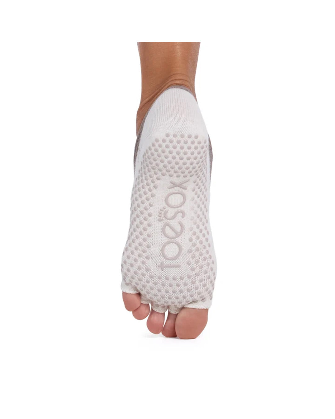 TOESOX Grip Half Toe Ivy - Leopard Sand
