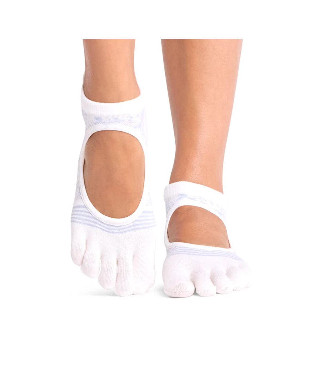 TOESOX Grip Full Toe Bellarina Tec - Coconut Sky Spell