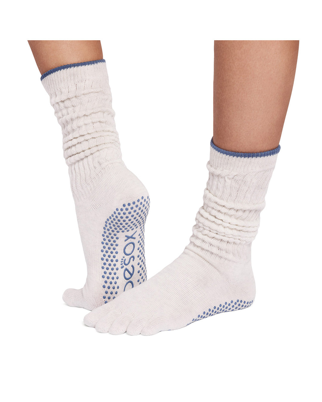 TOESOX Grip Full Toe Slouch - Ash
