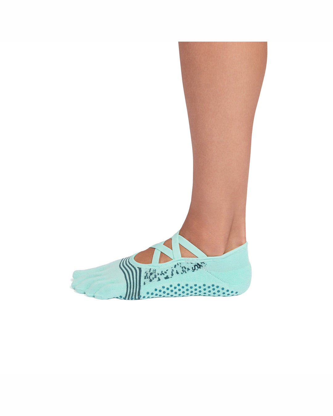 TOESOX Grip Full Toe Elle Tec - Aquamarine