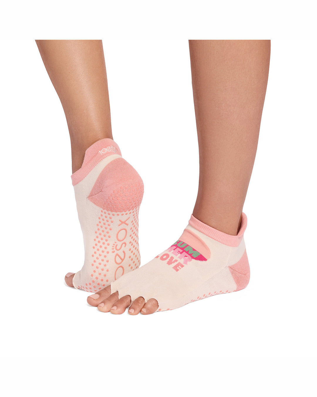 TOESOX Half Toe Ultra Fine Knit Low Rise - Summer Love