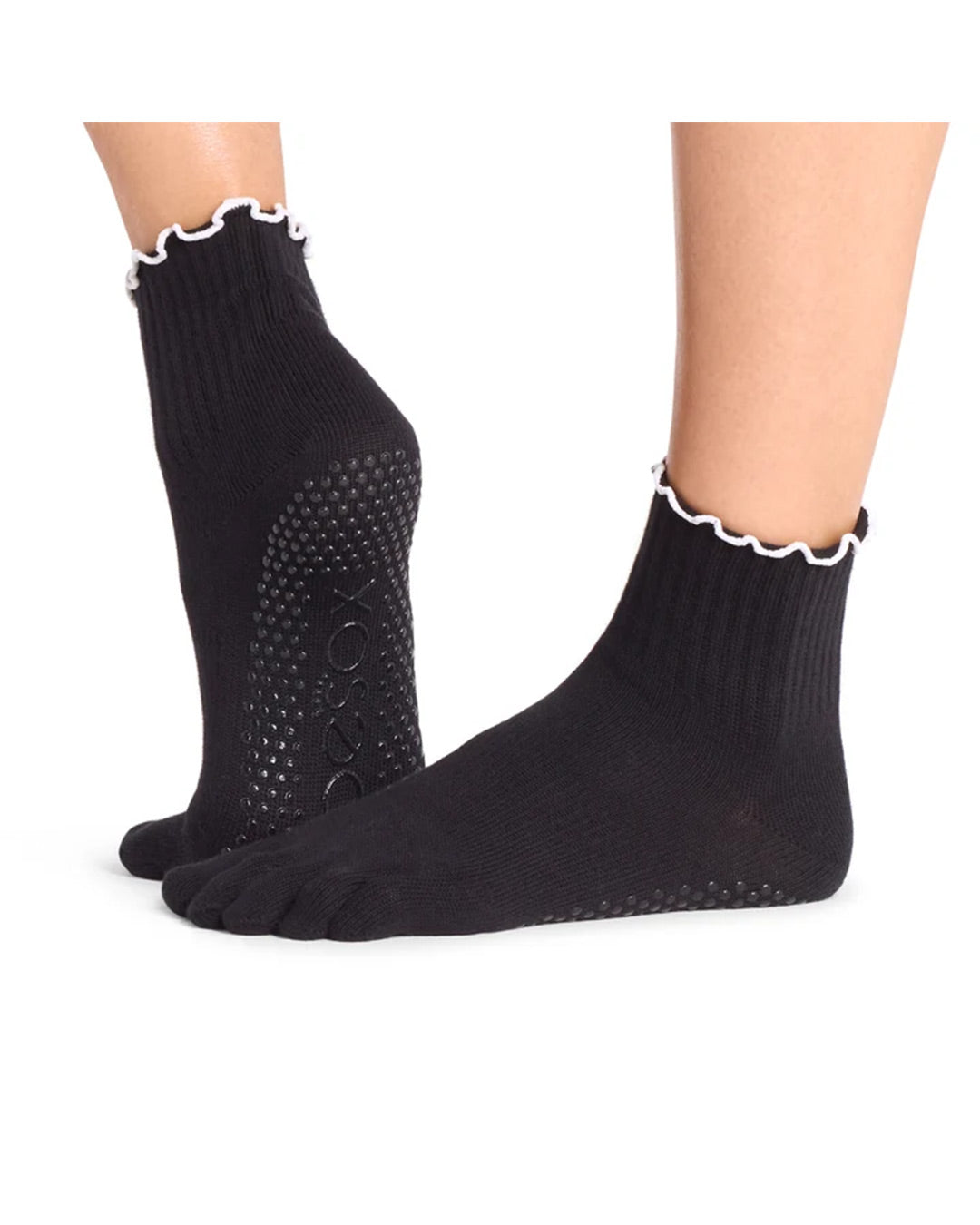 TOESOX Full Toe Melody Ruffle - Ebony