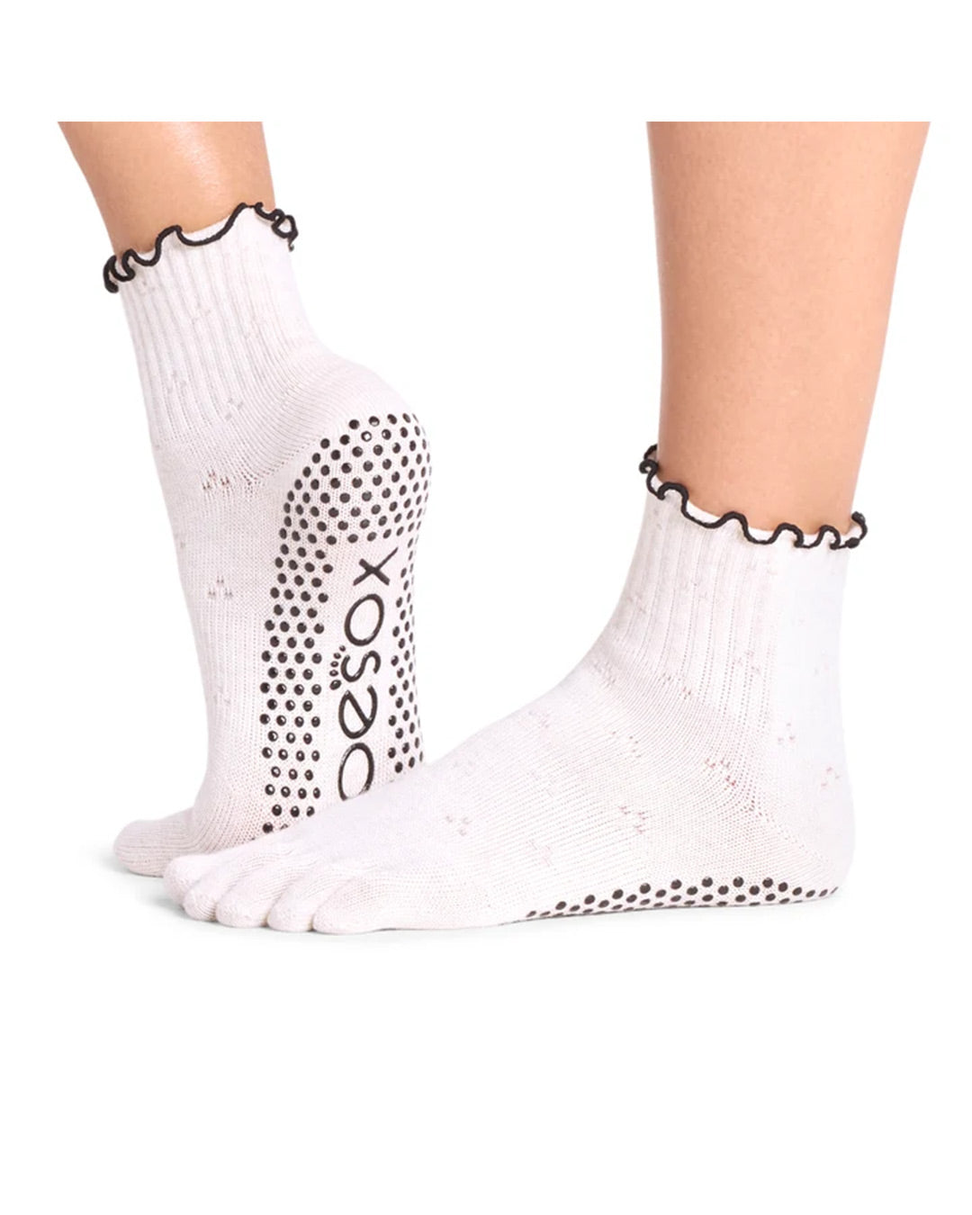 TOESOX Full Toe Melody Ruffle - Sandy